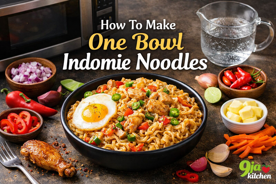 One Bowl Indomie Noodles