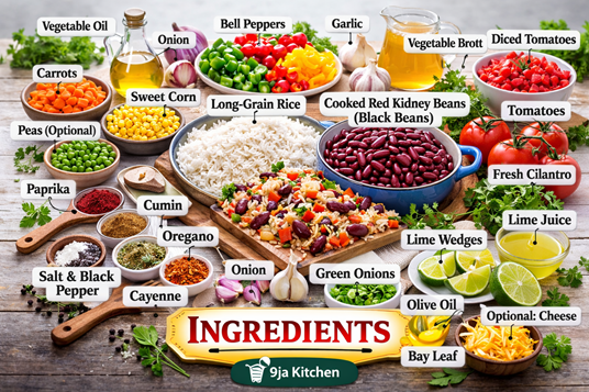 one pot rice and beans