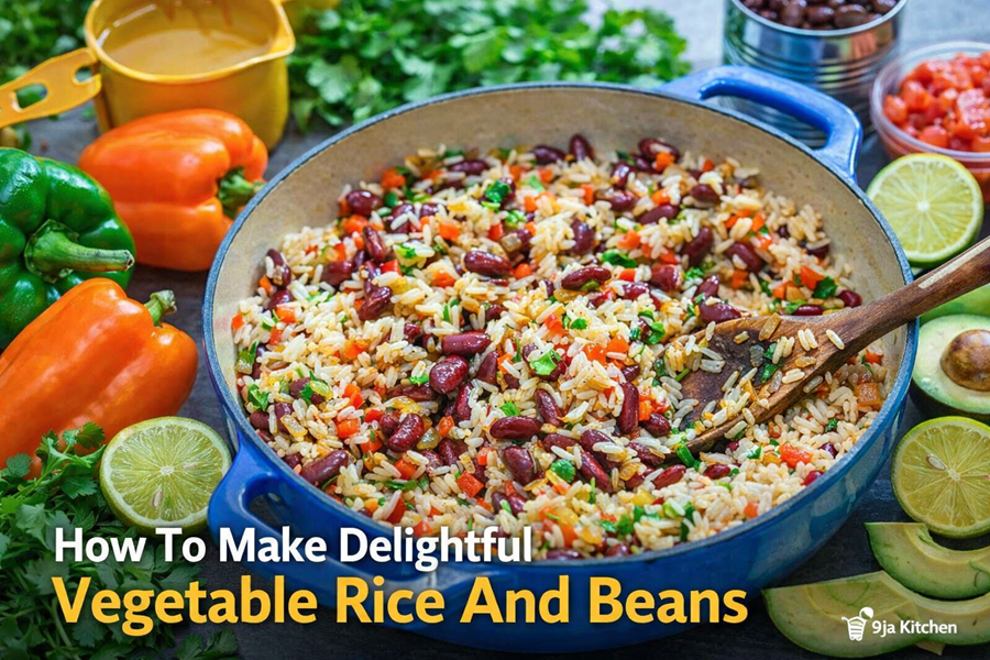 Vegetable Rice And Beans