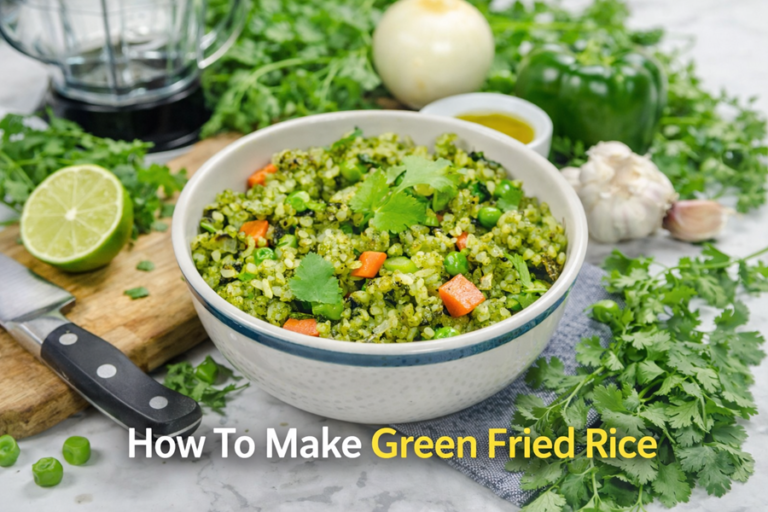 Green Frief Rice How To Make Green Fried Rice: A Delicious Flavor-Packed Recipe🌿🍛 ...