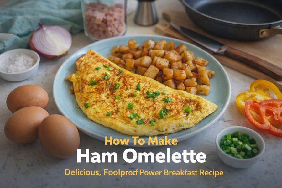 Ham Omelette