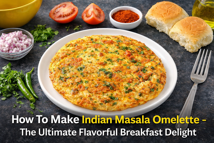 Indian Masala Omelette