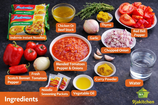 Easy Indomie noodles recipe