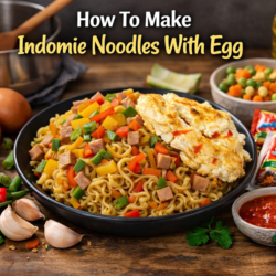 Indomie Noodles With Egg