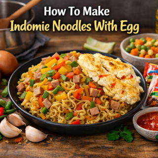How To Make Indomie Noodles With Egg: Delicious Comfort Meal🍜🍳 18 Indomie Noodles With Egg