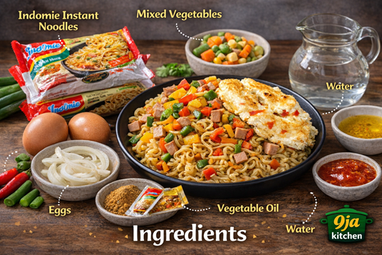 how to cook Indomie noodles