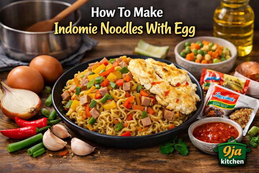 Indomie Noodles With Egg