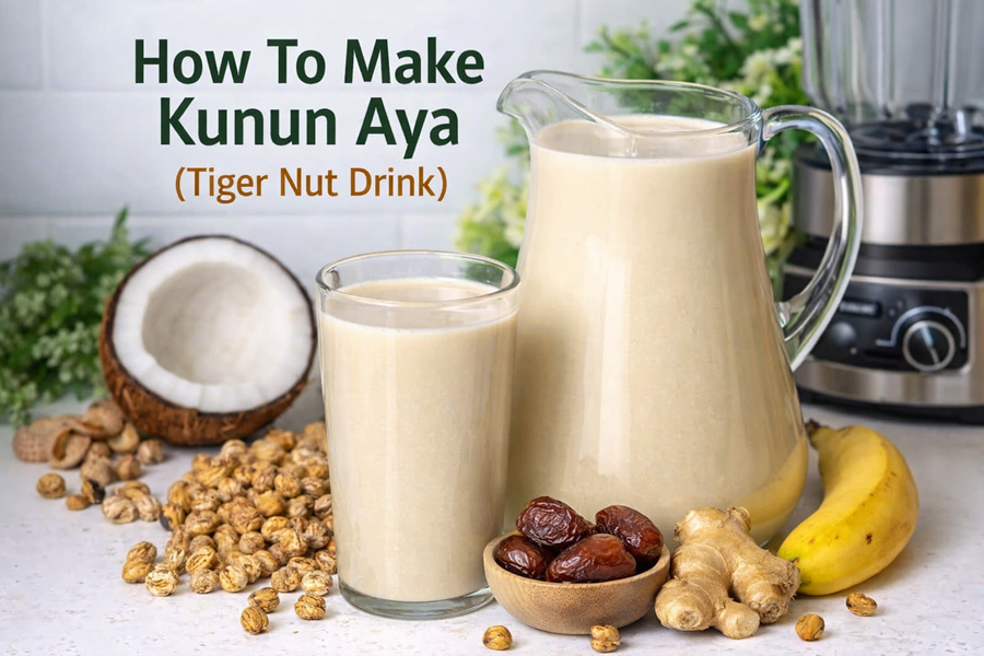 How To Make Kunun Aya