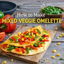 Mixed Veggie Omelette