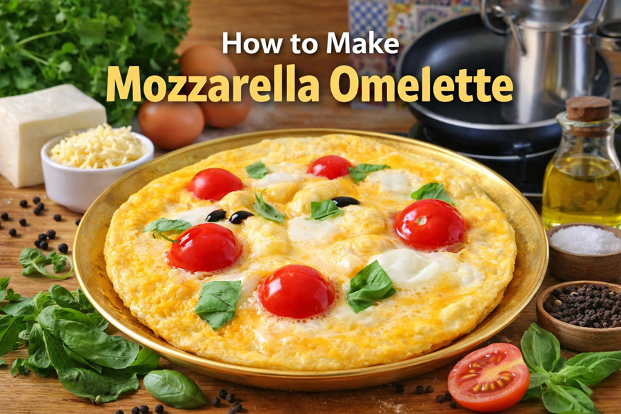 Mozzarella Omelette