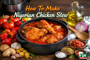 How To Make Nigerian Chicken Stew – Delicious Party-Style Recipe🍗🍚