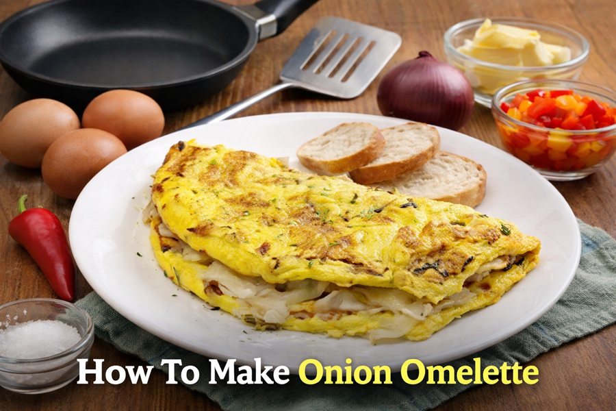 Onion Omelette