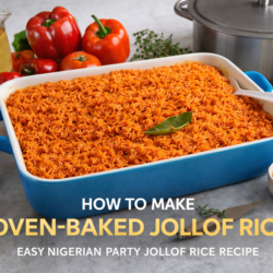 Oven-Baked Jollof Rice