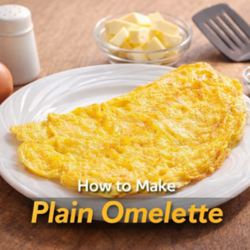 How To Make Plain Omelette