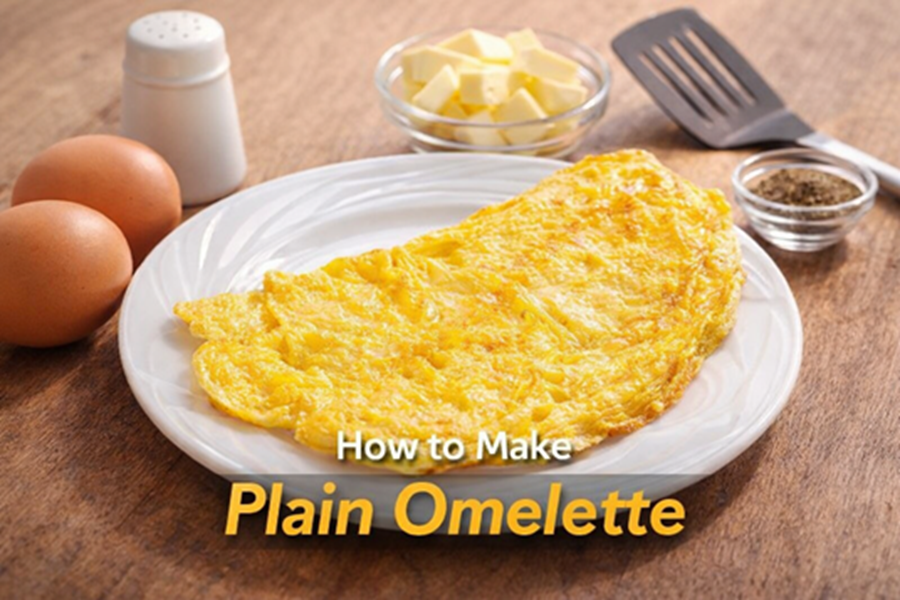 How To Make Plain Omelette