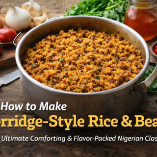 Porridge-Style Rice And Beans