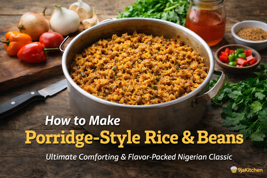 Porridge-Style Rice And Beans