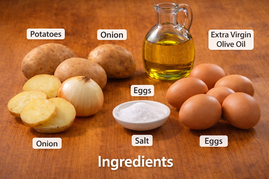 Spanish omelette recipe