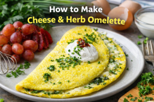 How To Make Strawberry Coconut Smoothie: A Refreshing & Powerful Tropical Delight 🍓🥥 5 How To Make Cheese And Herb Omelette – Irresistible Breakfast Delight 🍕🧀