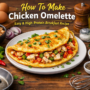 How To Make Chicken Omelette – The Delicious Power-Packed Breakfast Recipe🥰🔥 7 Chicken Omelette