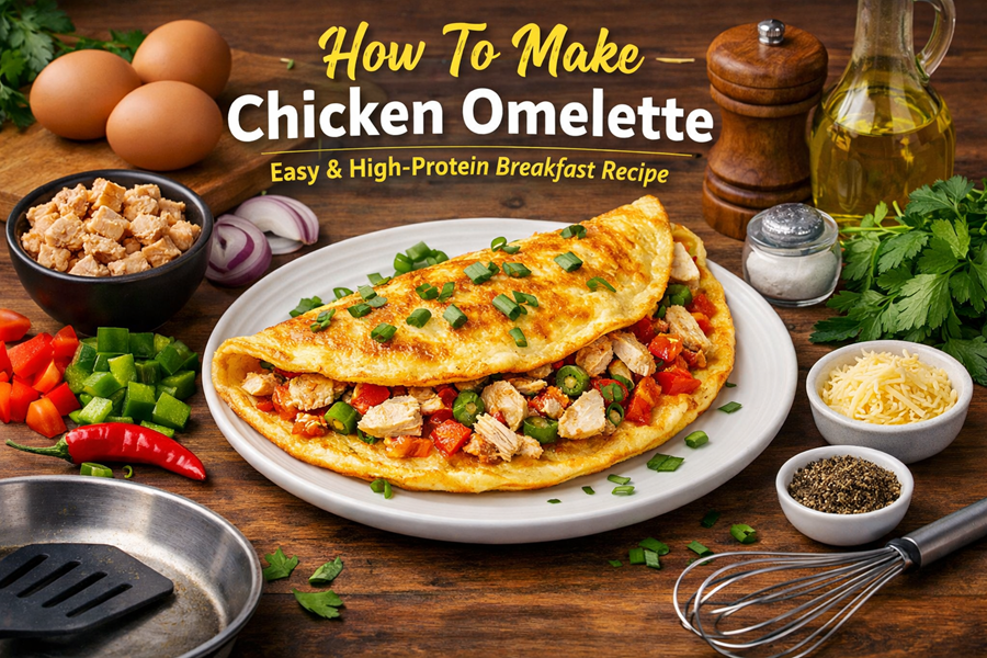 Chicken Omelette