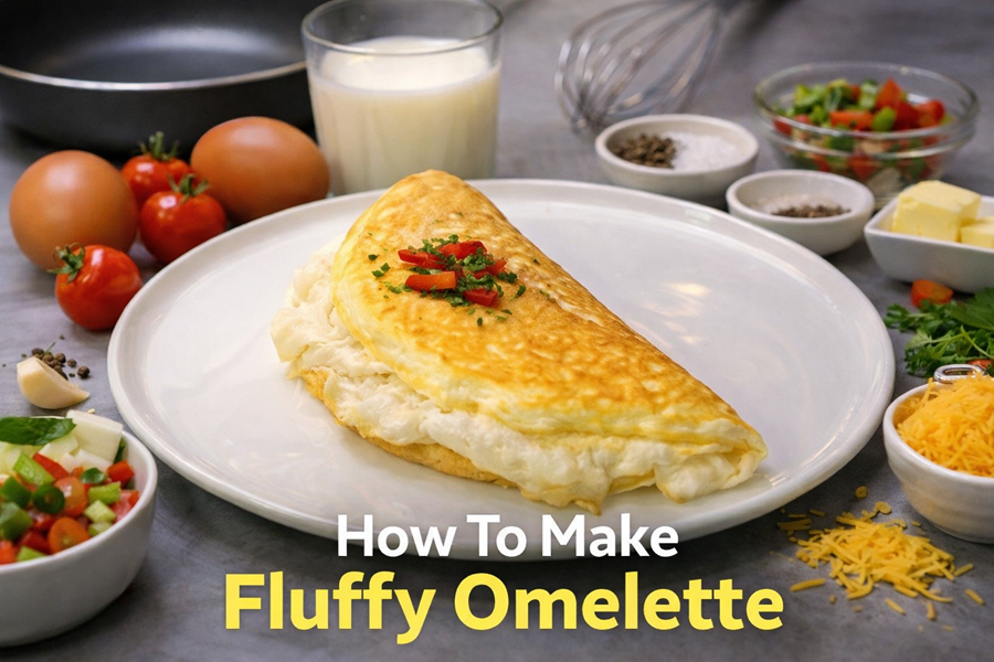 Fluffy Omelette