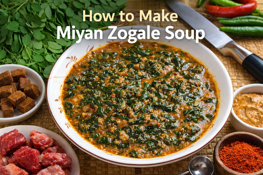 Miyan Zogale Soup