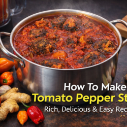 Tomato Pepper Stew