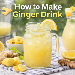 How to make ginger drink