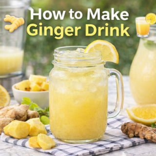 How To Make Ginger Drink – The Popular Homemade Ginger Drink🫚 12 How to make ginger drink