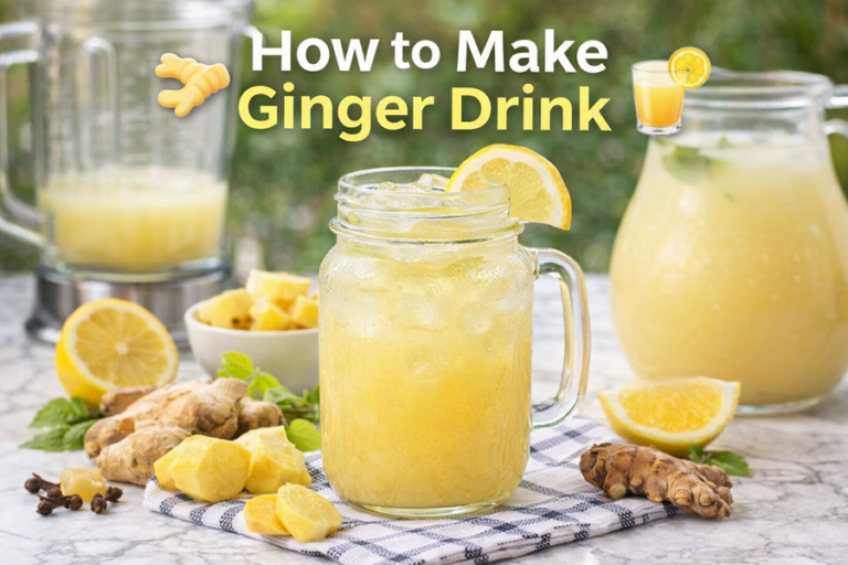 How To Make Ginger Drink &ndash; The Popular Homemade Ginger Drink