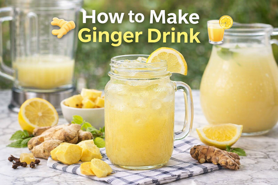 How to make ginger drink