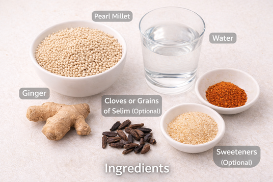 how to make millet pap