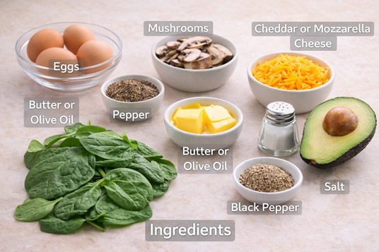 How To Make Low-Carb Omelette: The Delicious Power Breakfast🥚 2 keto breakfast recipe