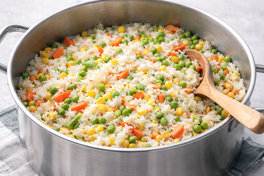 How To Make Mixed Vegetable Rice – The Irresistible Comfort Recipe🥕🍚 4 Vegetable Fried Rice