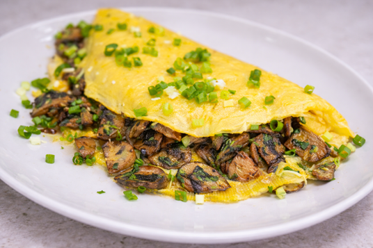 How To Make Mushroom Omelette – The Delicious Power Breakfast Recipe🍄🟫🥚 4 healthy breakfast omelette