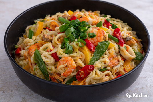 Nigerian Stir Fry Noodles