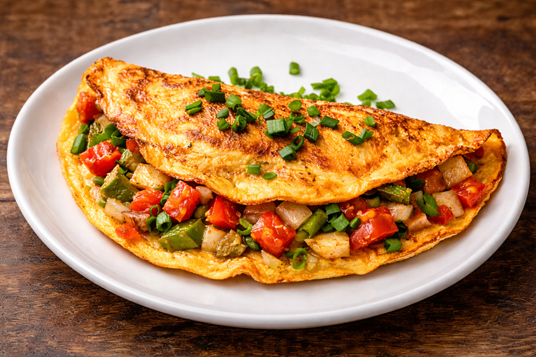 spicy Nigerian omelette recipe