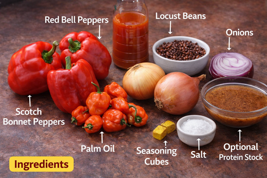 Nigerian pepper sauce