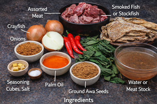 Awa soup recipe