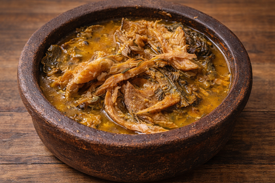 Nigerian native soups.