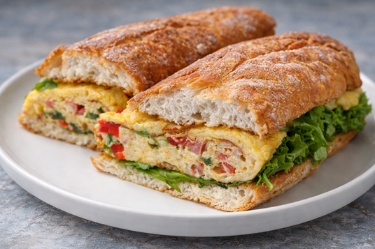 How To Make Omelette Sandwich – The Delicious Breakfast Guide 🥪🍳 4 easy omelette sandwich