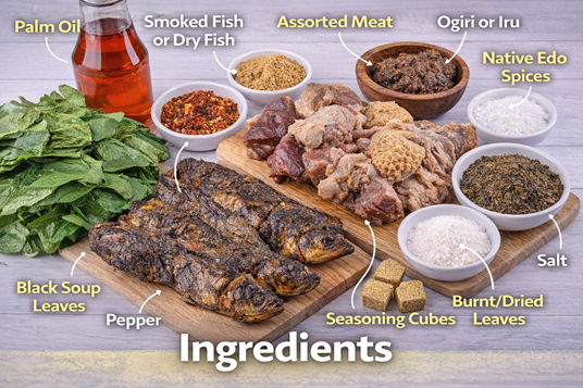 how to make Omoebe soup