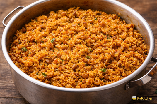 how to cook rice and beans porridge