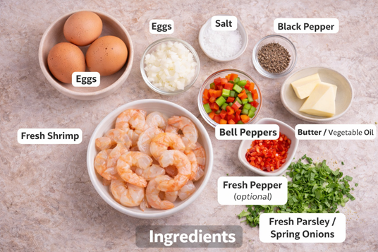 How To Make Shrimp Omelette – A Delicious Breakfast Recipe🦐🥚 2 how to make shrimp omelette