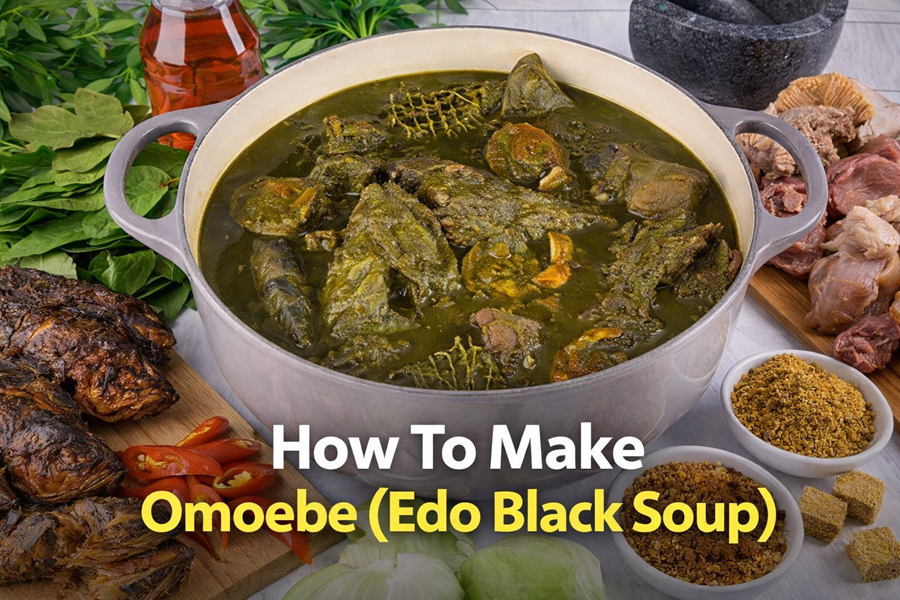 Omoebe (Edo Black Soup)