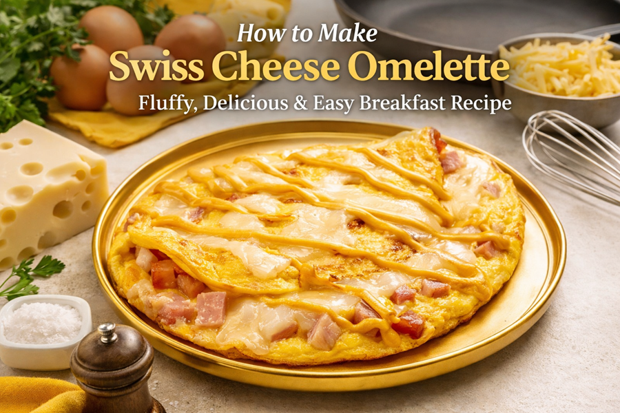 Swiss Cheese Omelette
