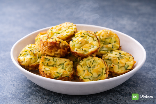 baked zucchini bites