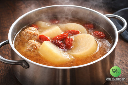 How To Make Chinese White Radish Soup: Powerful Healing Recipe🍲 4 healthy radish soup