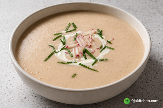healthy radish soup